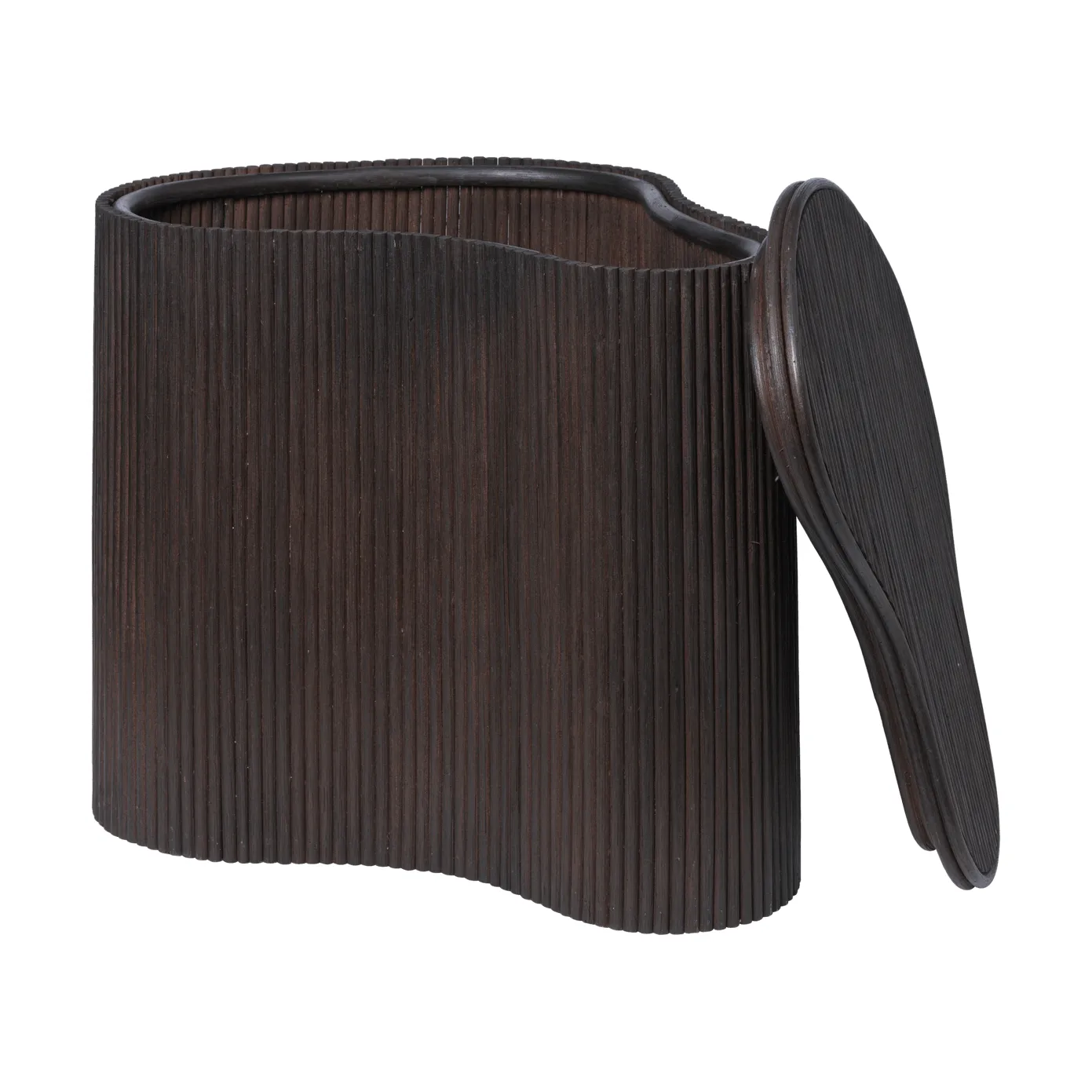 Isola sidebord med opbevaring, Dark stained Ferm Living