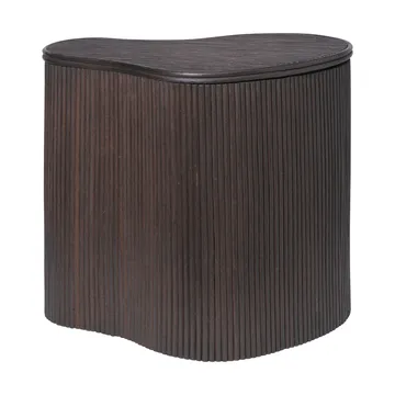 Isola sidebord med opbevaring - Dark stained - Ferm Living
