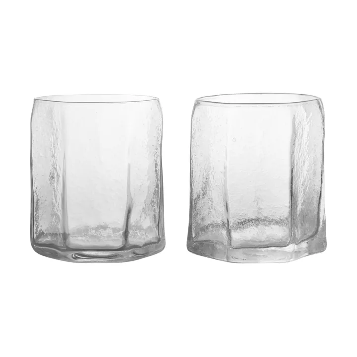 Kiru glas 2-pak - Clear, 25 cl - Ferm Living