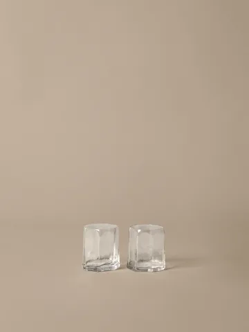 Kiru glas 2-pak - Clear, 25 cl - Ferm Living