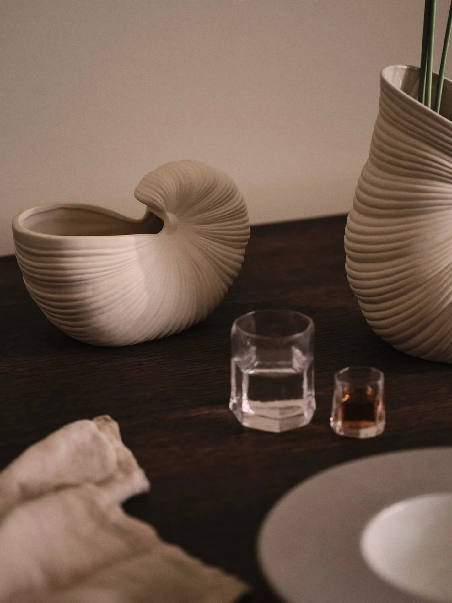 Kiru glas 2-pak, Clear, 3,8 cl Ferm Living