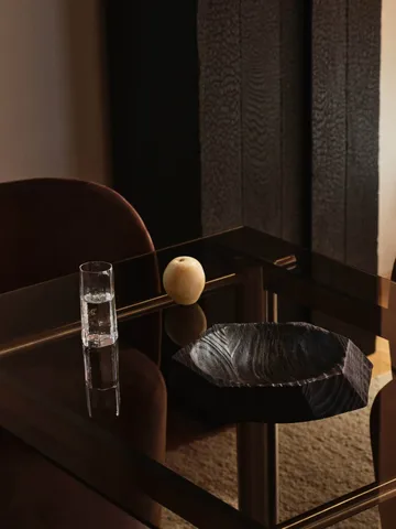 Koh centerpiece dekorationsfad - Dark brown, 35 cm - Ferm Living
