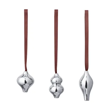 Komo dekorationsophæng 3 dele - Silver - Ferm Living