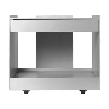 Lager serveringsvogn - Low, Aluminium - Ferm Living