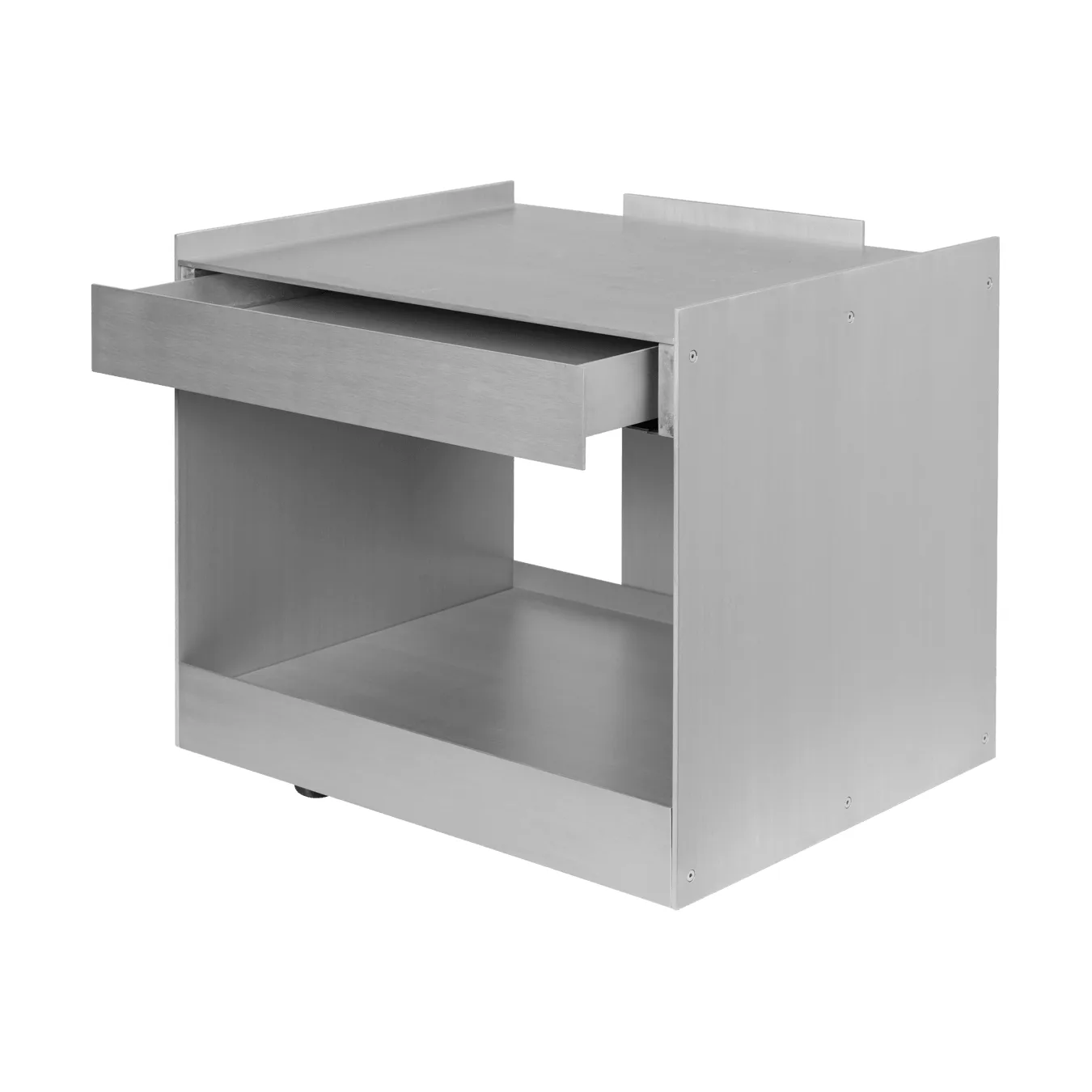 Lager serveringsvogn, Low, Aluminium Ferm Living