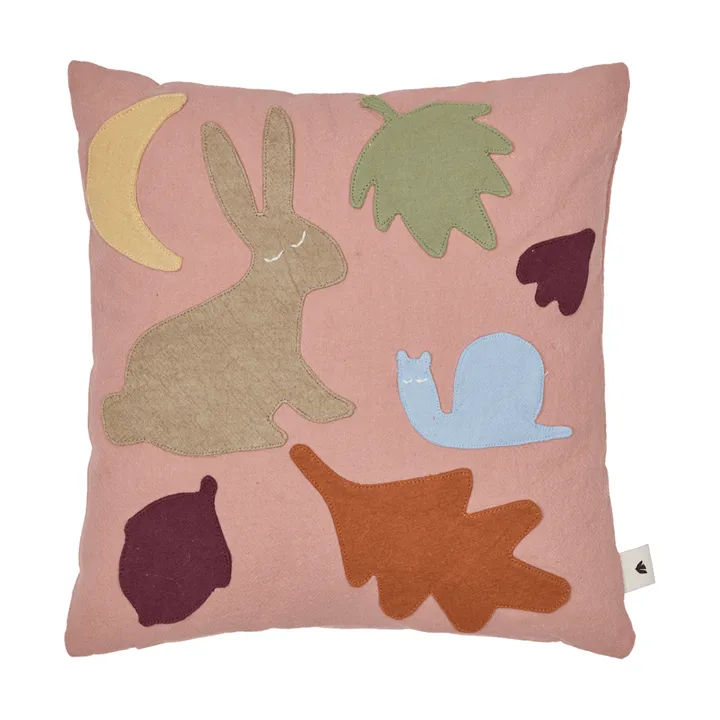 Lunden pude - Rose-multi, 30x30 cm - Ferm Living