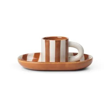 Milu børneservice 2 dele
 - Terracotta - Ferm Living