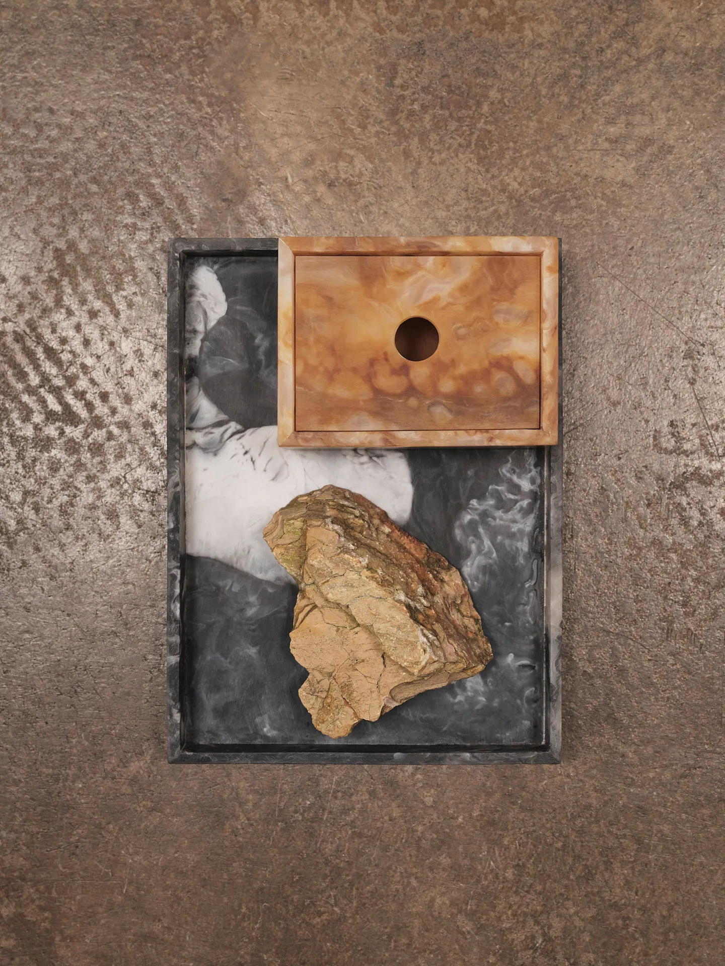 Mist opbevaringsboks 7,5x10 cm, Sugar kelp Ferm Living