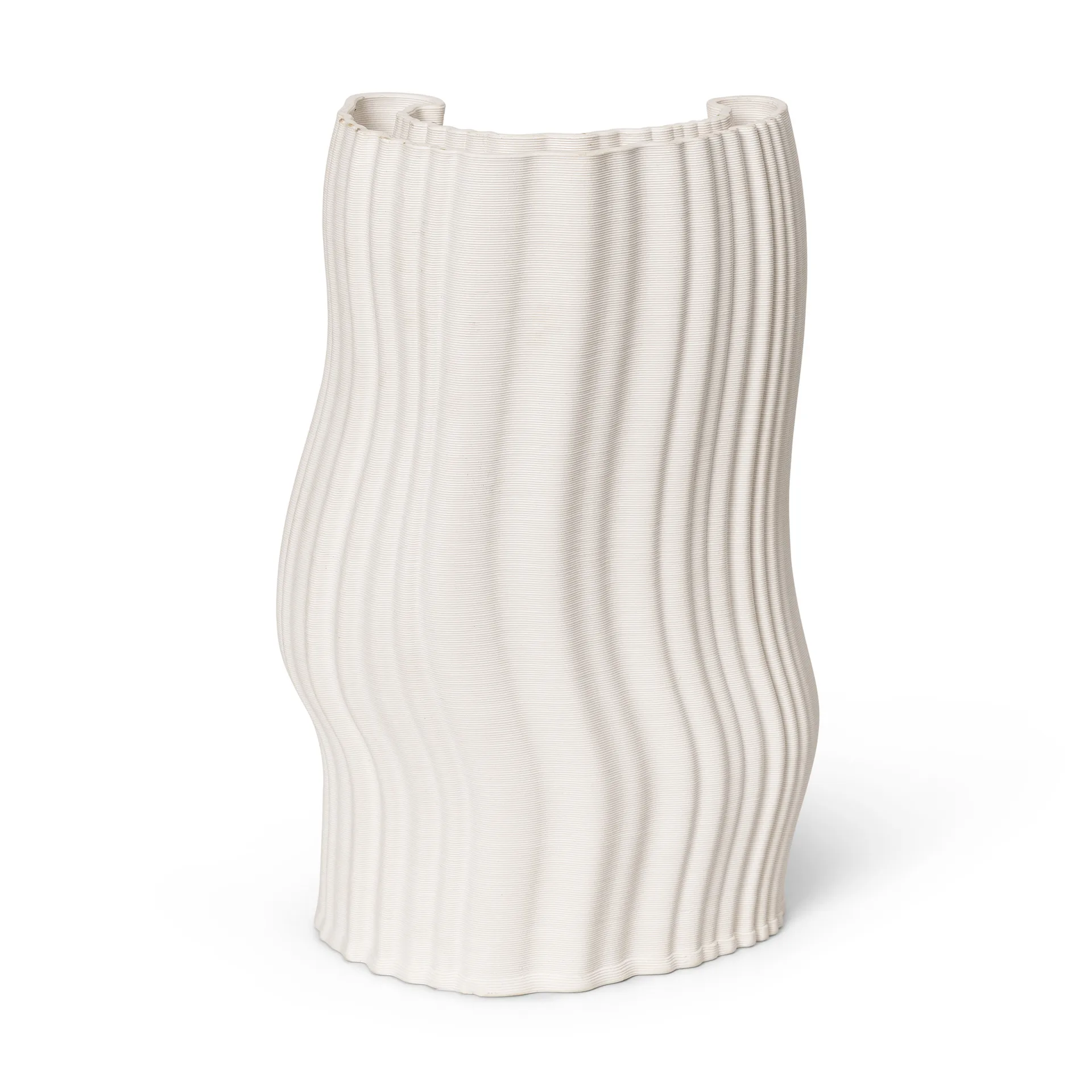 Moire vase 19x30 cm, Offwhite Ferm Living