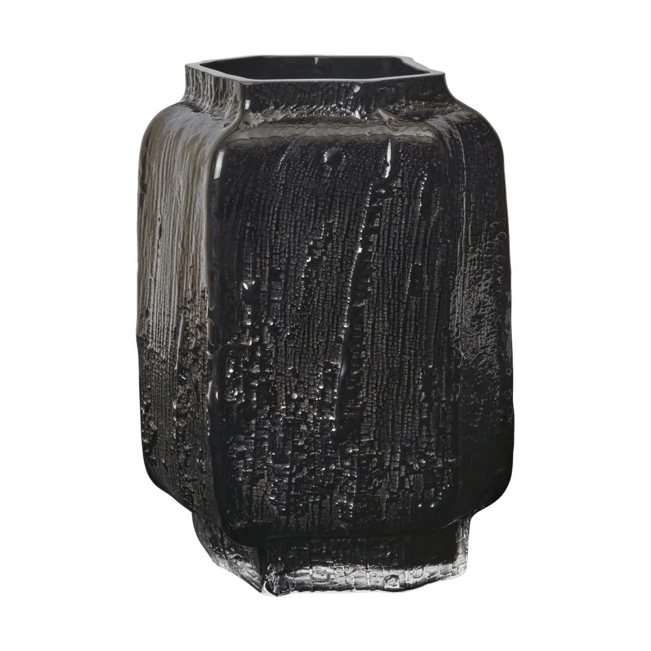 Ferm Living Mokuri vase Black, 25 cm