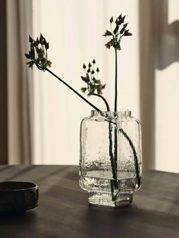 Mokuri vase - Clear, 25 cm - Ferm Living