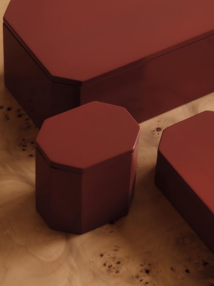 Nova opbevaringsboks 15x25 cm, Picante Red Ferm Living