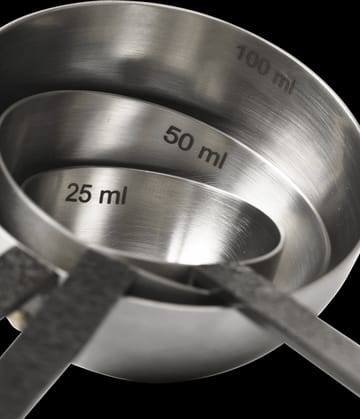 Obra Measuring Spoons målesæt 3 dele - Stainless Steel - ferm LIVING