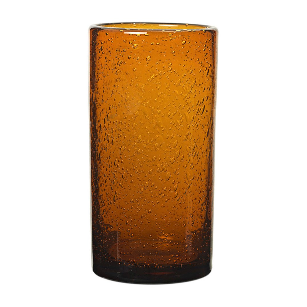 Ferm Living Oli vandglas højt 22 cl Amber
