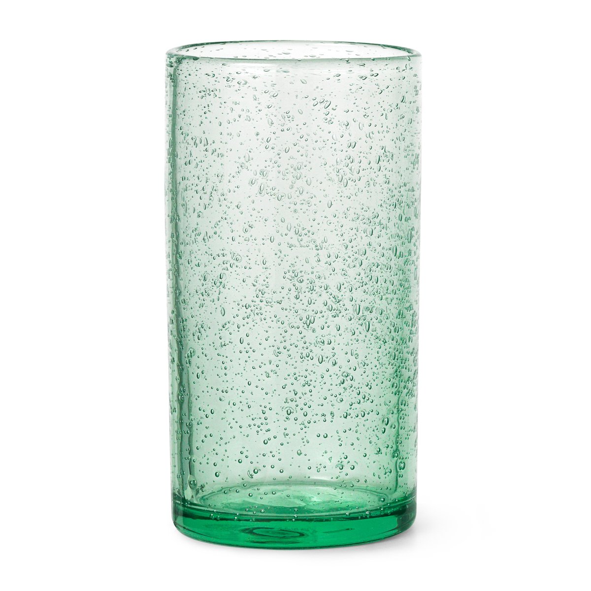 ferm LIVING Oli vandglas højt 22 cl Recycled clear
