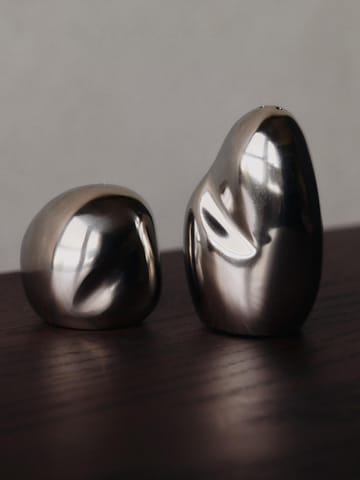 Orevo salt- og peberkar sæt - Polished Stainless Steel - Ferm Living