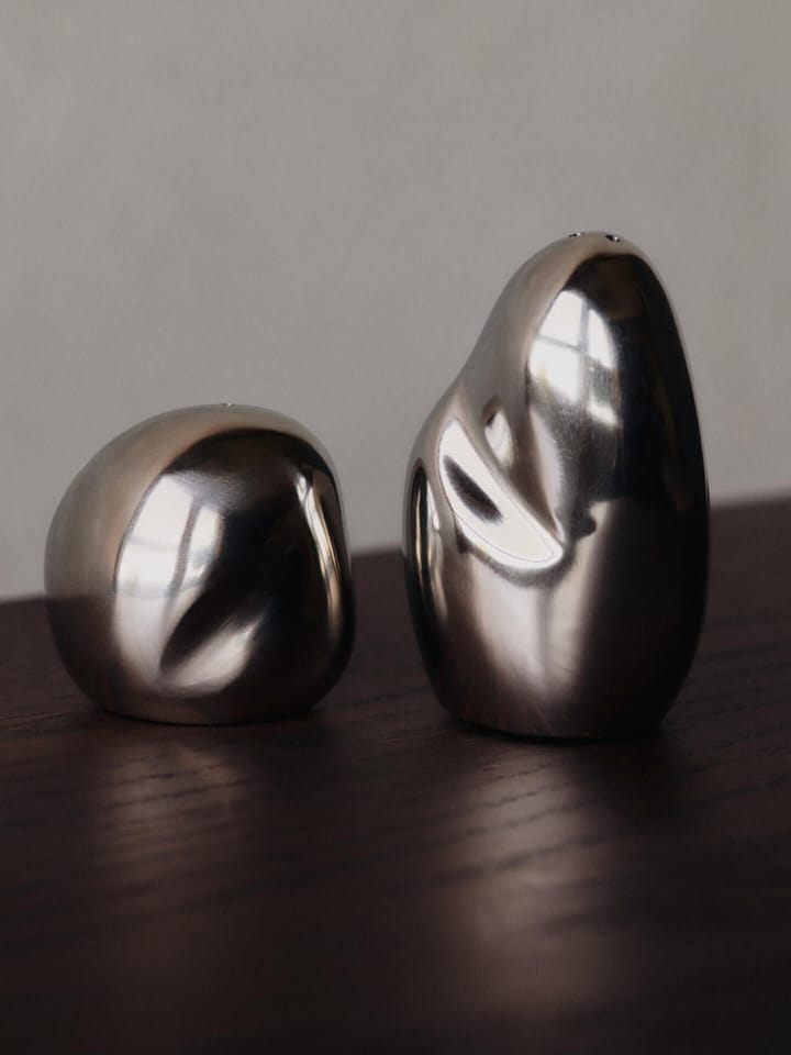 Orevo salt- og peberkar sæt, Polished Stainless Steel Ferm Living