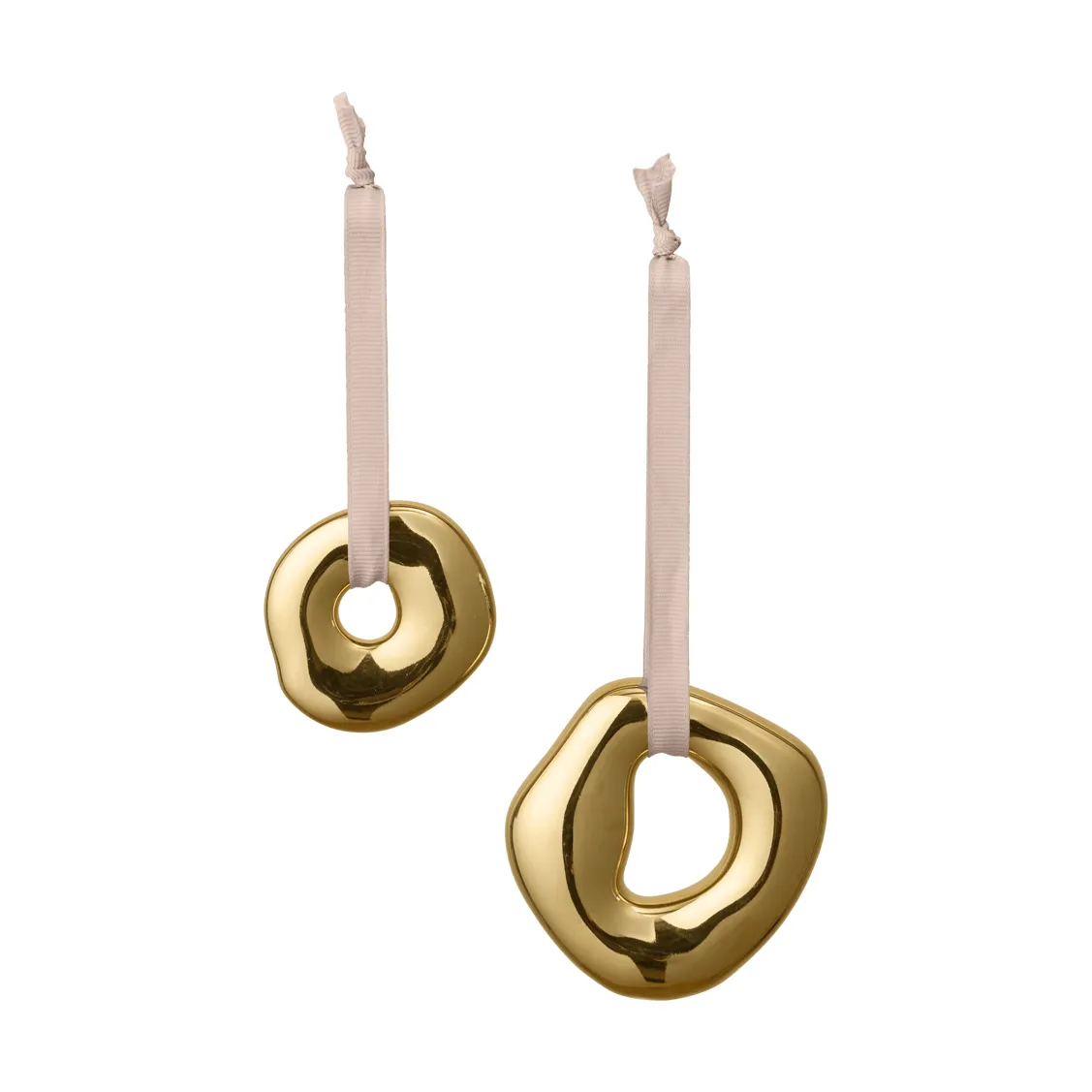 Orrith dekorationsophæng 2 dele, Messingfinish Ferm Living