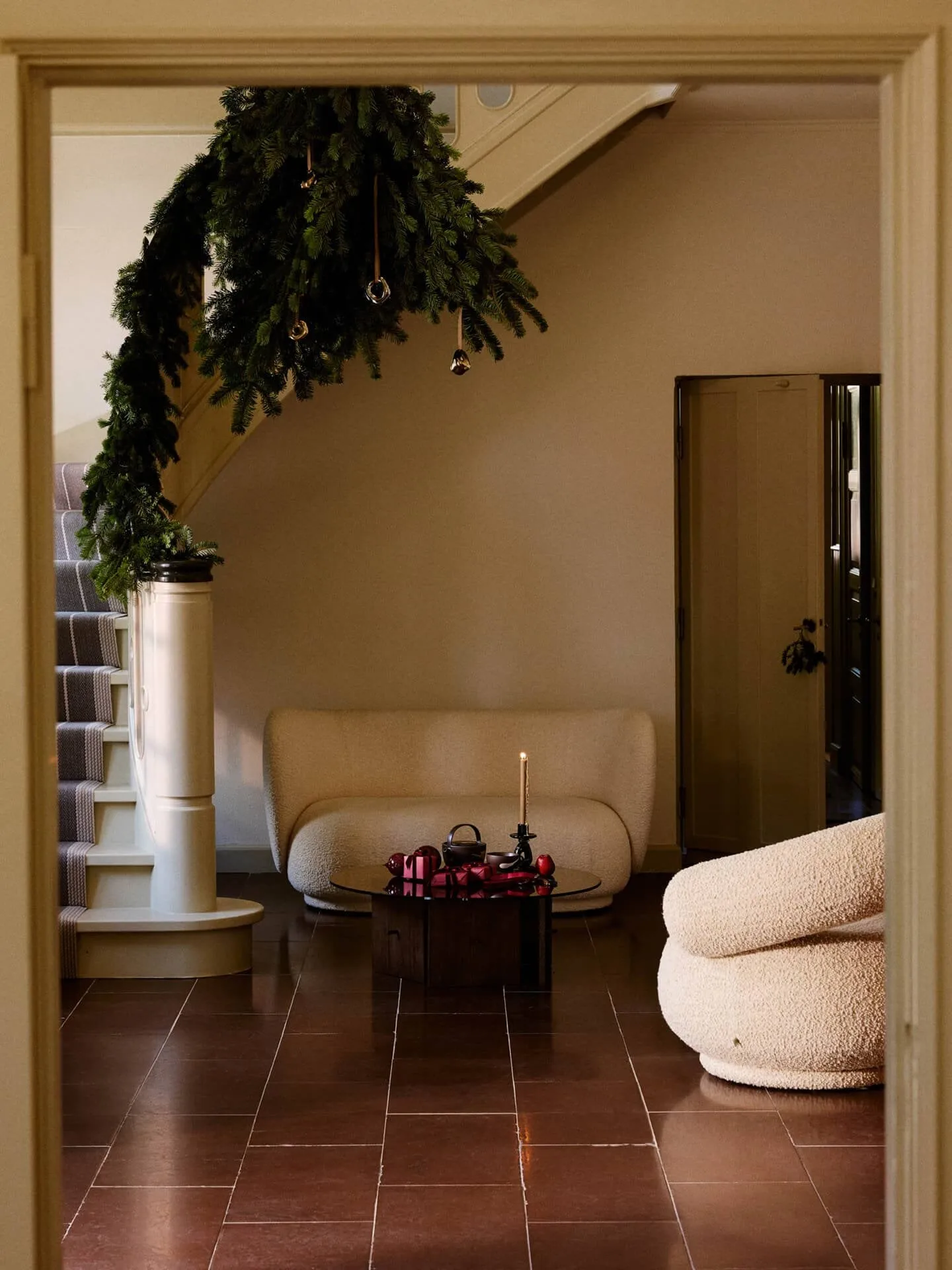 Orrith dekorationsophæng 2 dele, Messingfinish Ferm Living