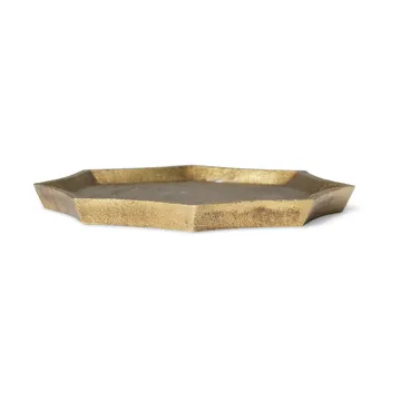 Otte dekorationsbakke 9,5x9,5 cm - Brass finish - Ferm Living
