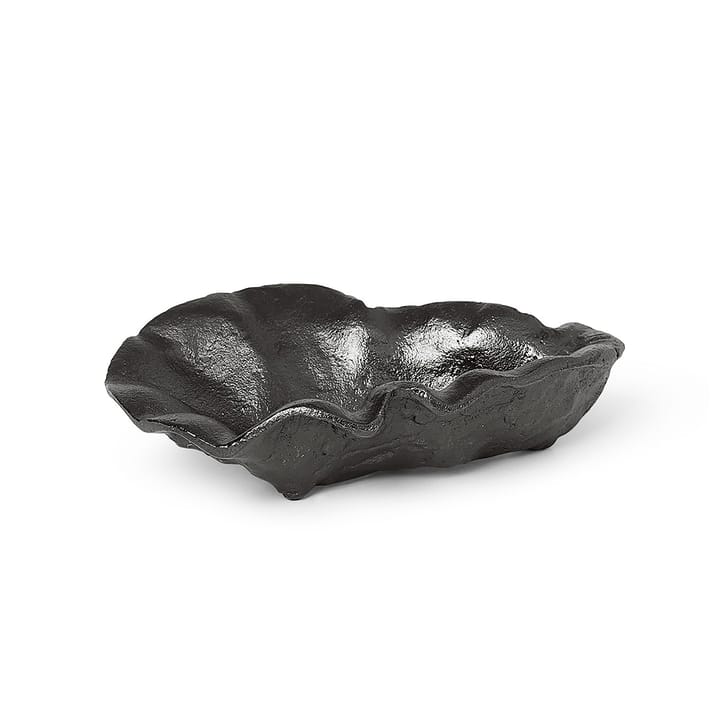 Oyster dekorationsskål 10,5 cm - Sort messing - Ferm Living