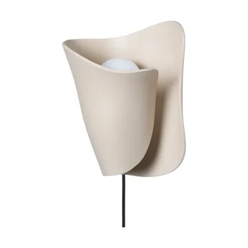 Oyster wall sconce væglampe - Light cashmere - Ferm Living