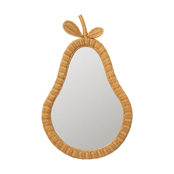 Pear braided spejl - Natural - Ferm Living