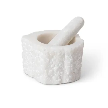 Petra morter
 - White - Ferm Living