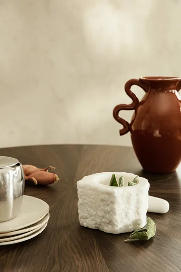 Petra morter
 - White - Ferm Living