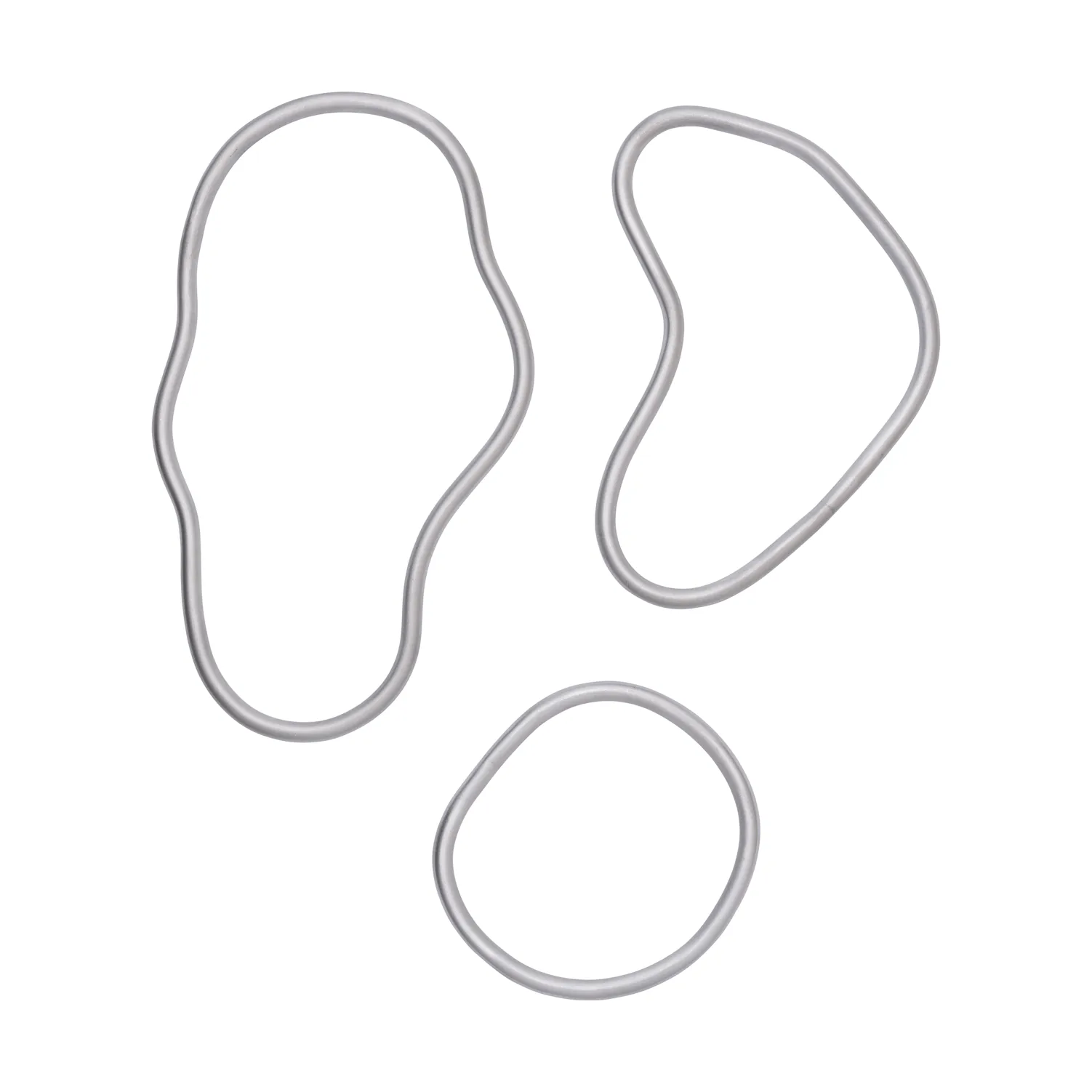 Pond bordskåner 3 dele, Aluminium Ferm Living