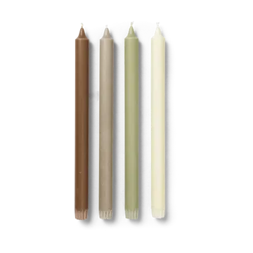 Pure candles 4-pak - Botanic blend - Ferm Living