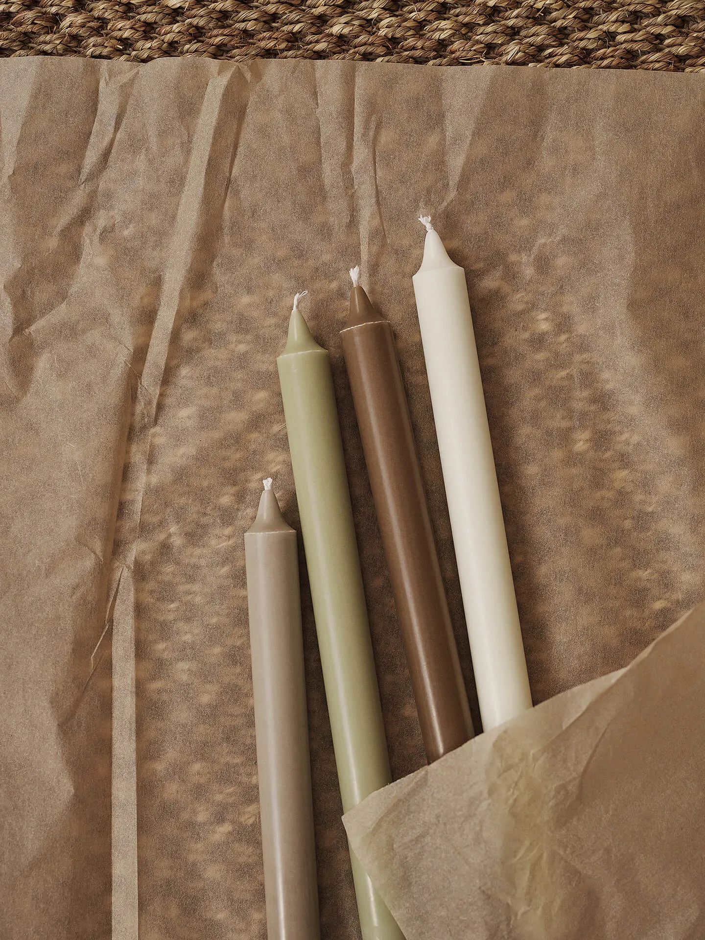 Pure candles 4-pak, Botanic blend Ferm Living