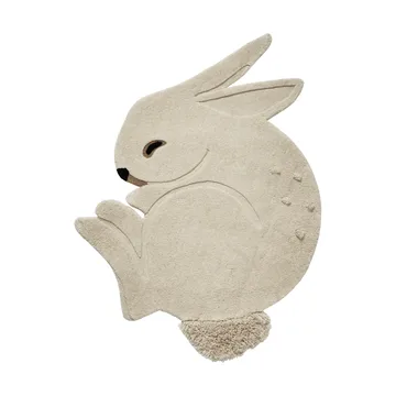 Rabbit tuftet tæppe - Off-white, 88x120 cm - Ferm Living