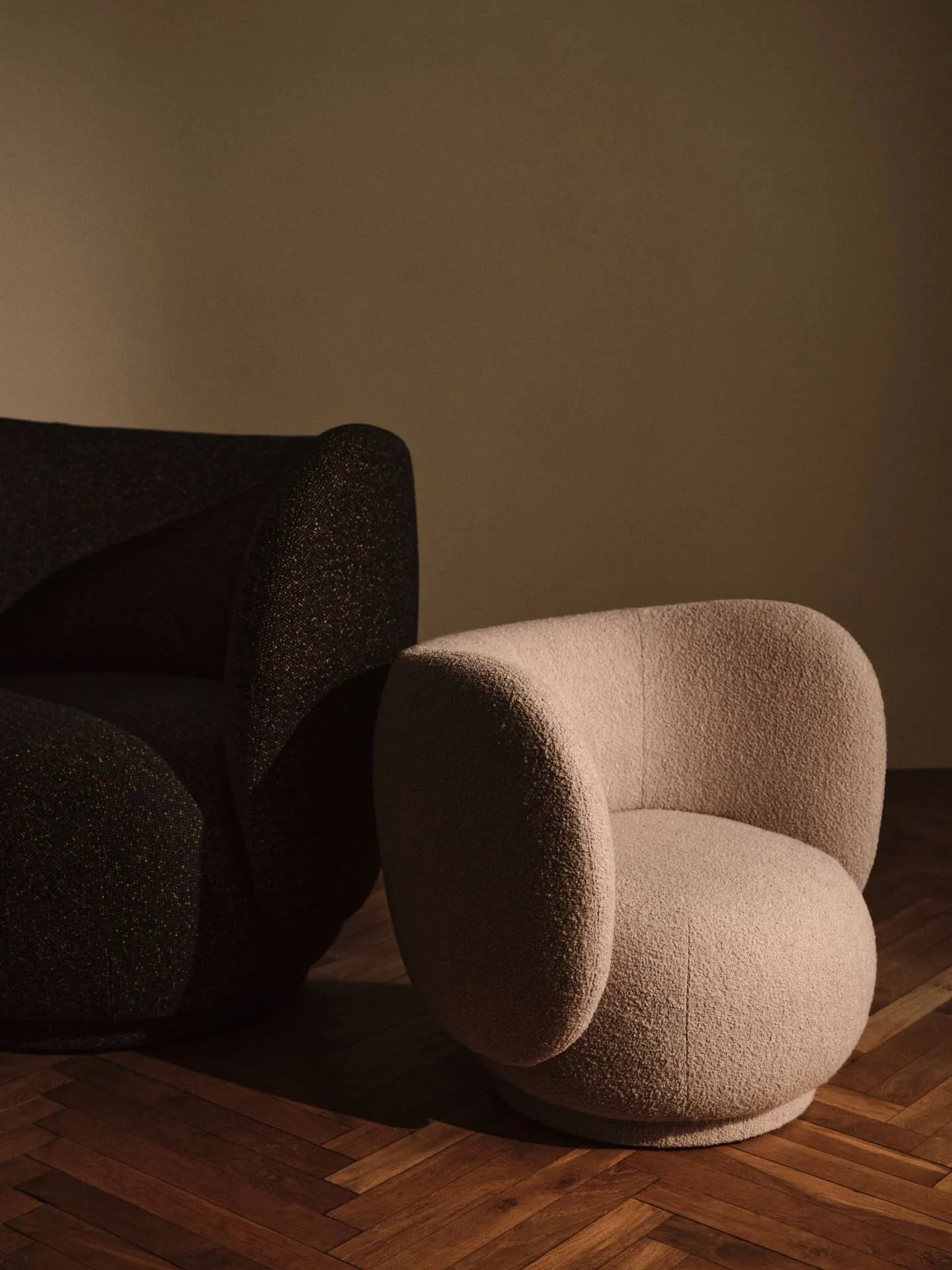Rico kids lounge chair lænestol, Natural Ferm Living