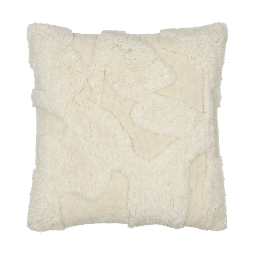 Rime tufted pude, Off-white, 50x50 cm Ferm Living