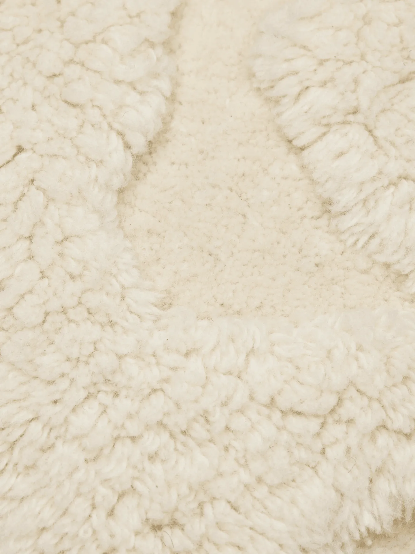 Rime tufted pude, Off-white, 50x50 cm Ferm Living
