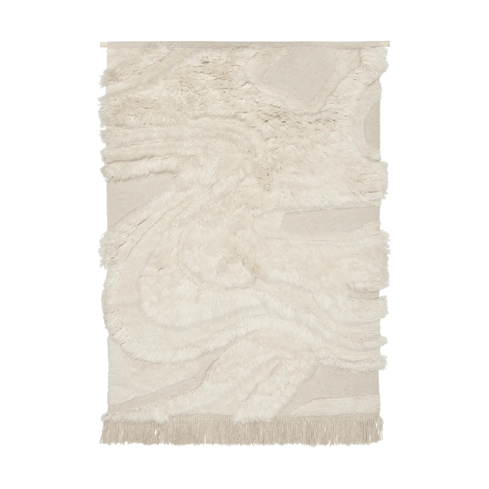 Rime vægtæppe, Off-white, 110x145 cm Ferm Living