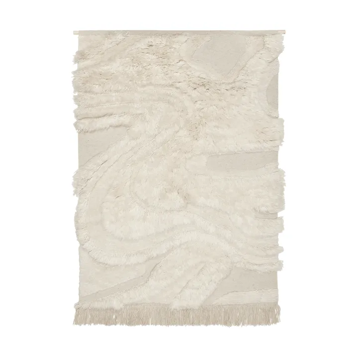 Rime vægtæppe - Off-white, 110x145 cm - Ferm Living