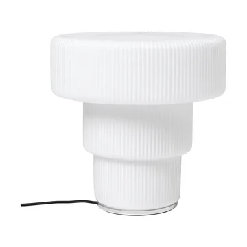 Ripple bordlampe - White, Ø28x28 cm - Ferm Living