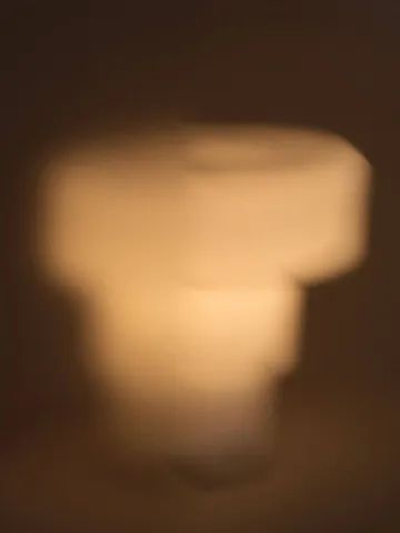 Ripple bordlampe - White, Ø28x28 cm - Ferm Living