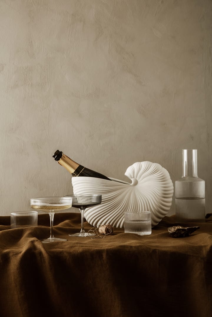 Ripple champagneglas 2-pak, klar ferm LIVING