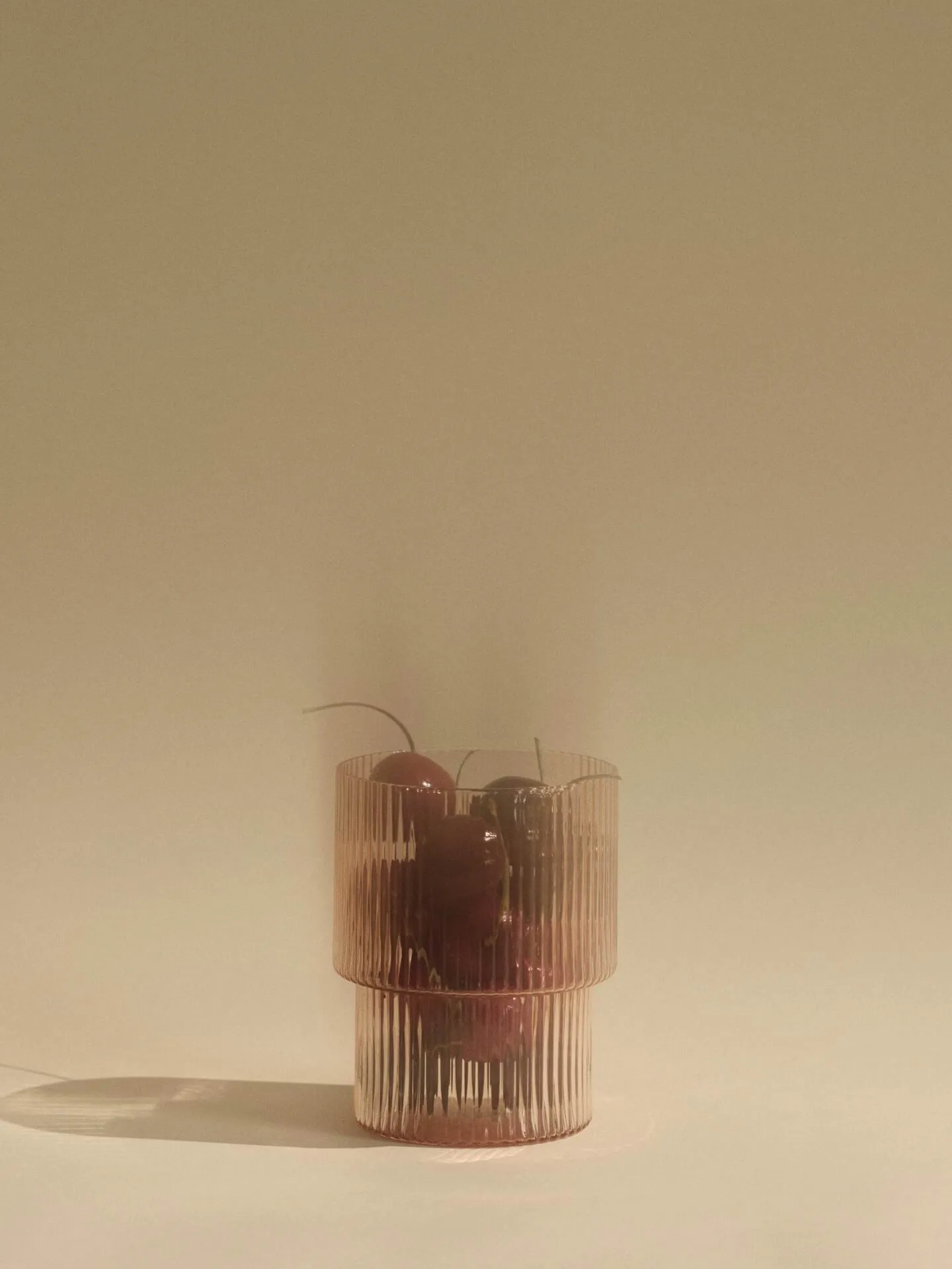 Ripple glas 4 stk, Blush Ferm Living