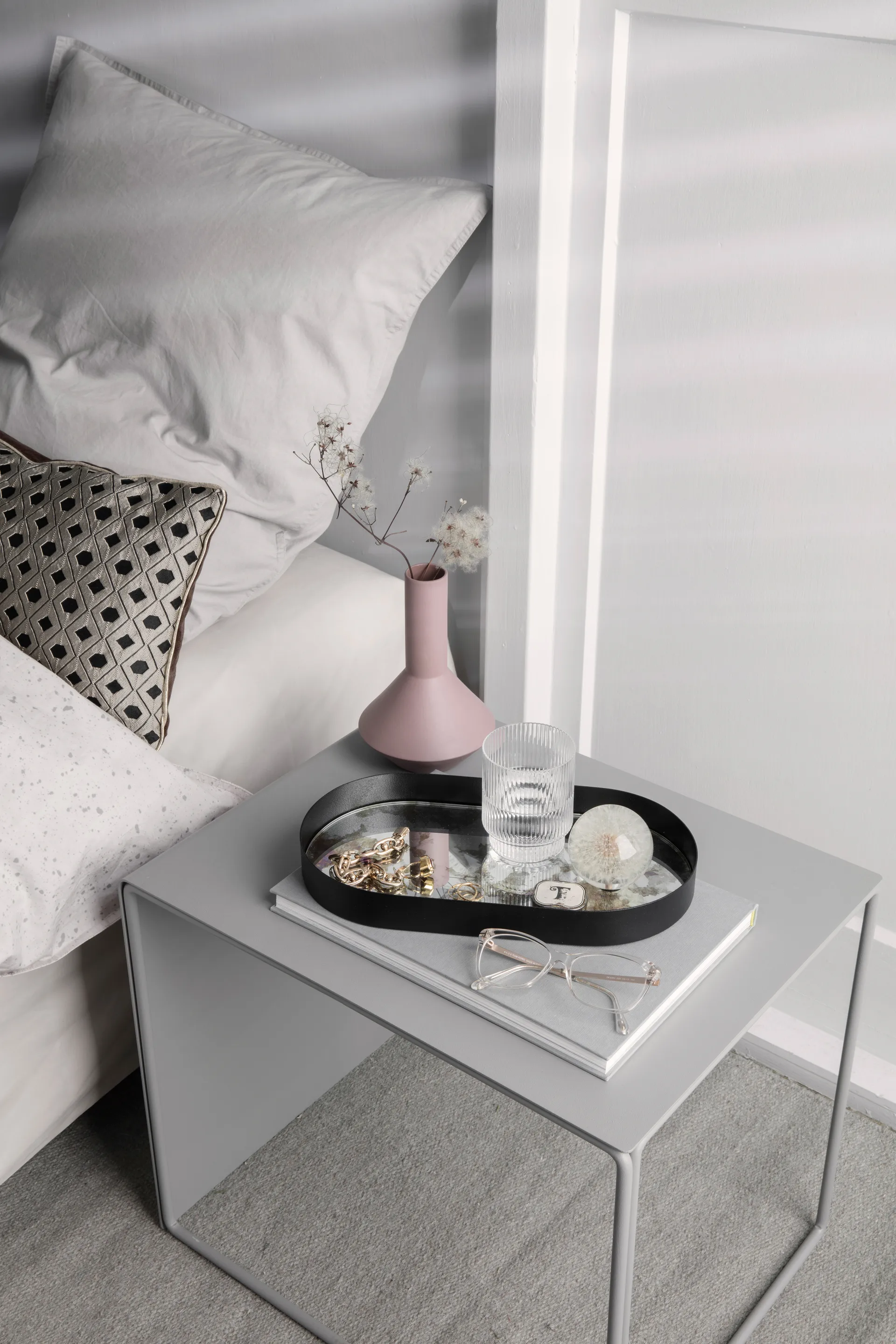 Ripple glas 4 stk, klar Ferm Living