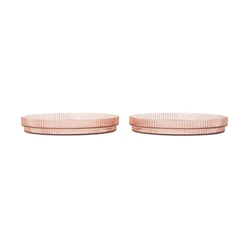 Ripple kids tallerken - Blush, 2-pak - Ferm Living