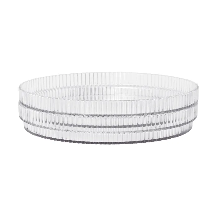 Ripple kids tallerken, Clear, 2-pak Ferm Living