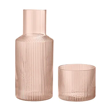 Ripple small karaffelsæt - Blush - Ferm Living