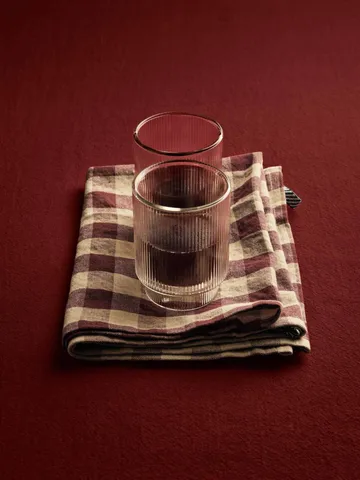 Ripple Thermal glas 22 cl, 2-pak - Clear - Ferm Living