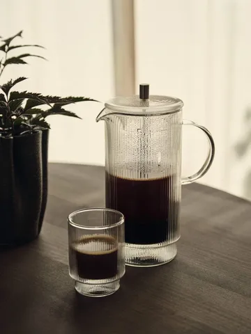 Ripple Thermal glas 22 cl, 2-pak - Clear - Ferm Living