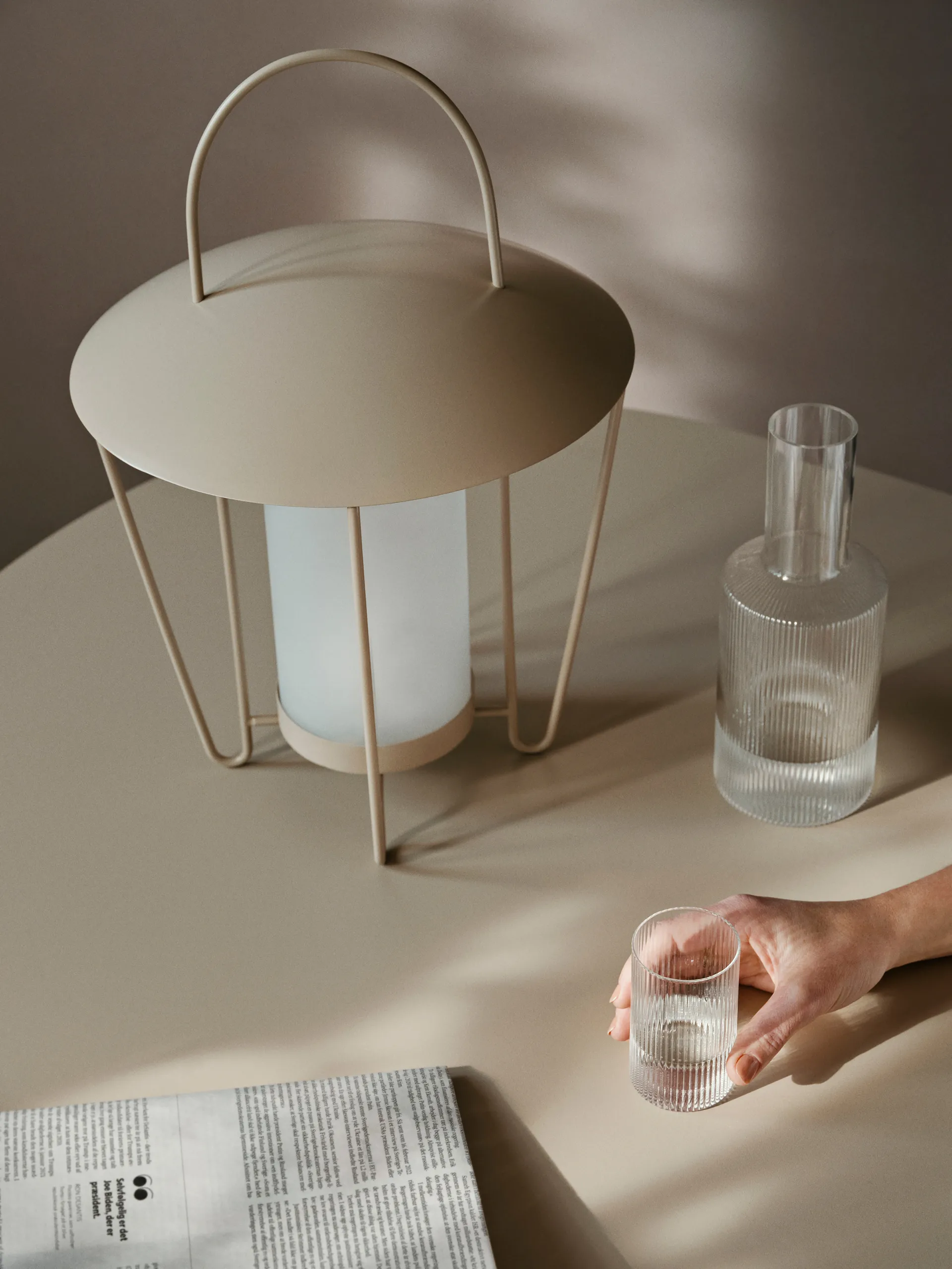 Ripple verrines glas 14 cl 4-pack, Clear Ferm Living