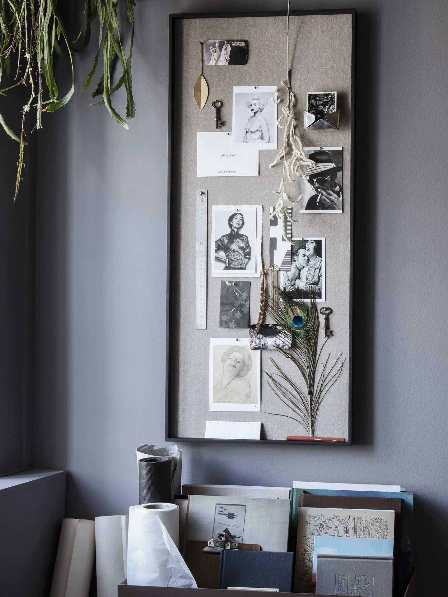 Scenery opslagstavle 45x100 cm, Beige Ferm Living